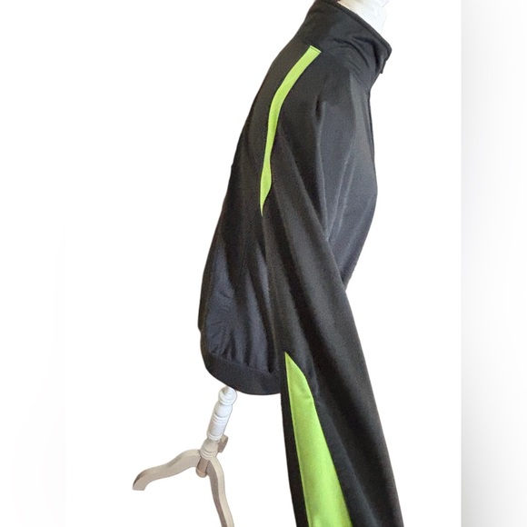 Nike Women’s Charcoal Volt Green Jacket Size XL - Picture 5 of 9